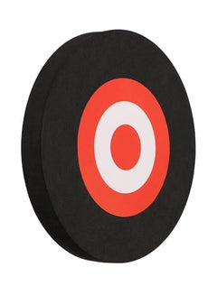 Black and white archery target