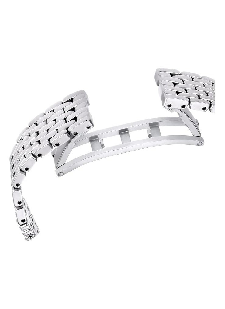 SWAROVSKI - Attract watch Swiss Made, Full pavé, Crystal bracelet, Silver tone, Stainless steel - Image 1