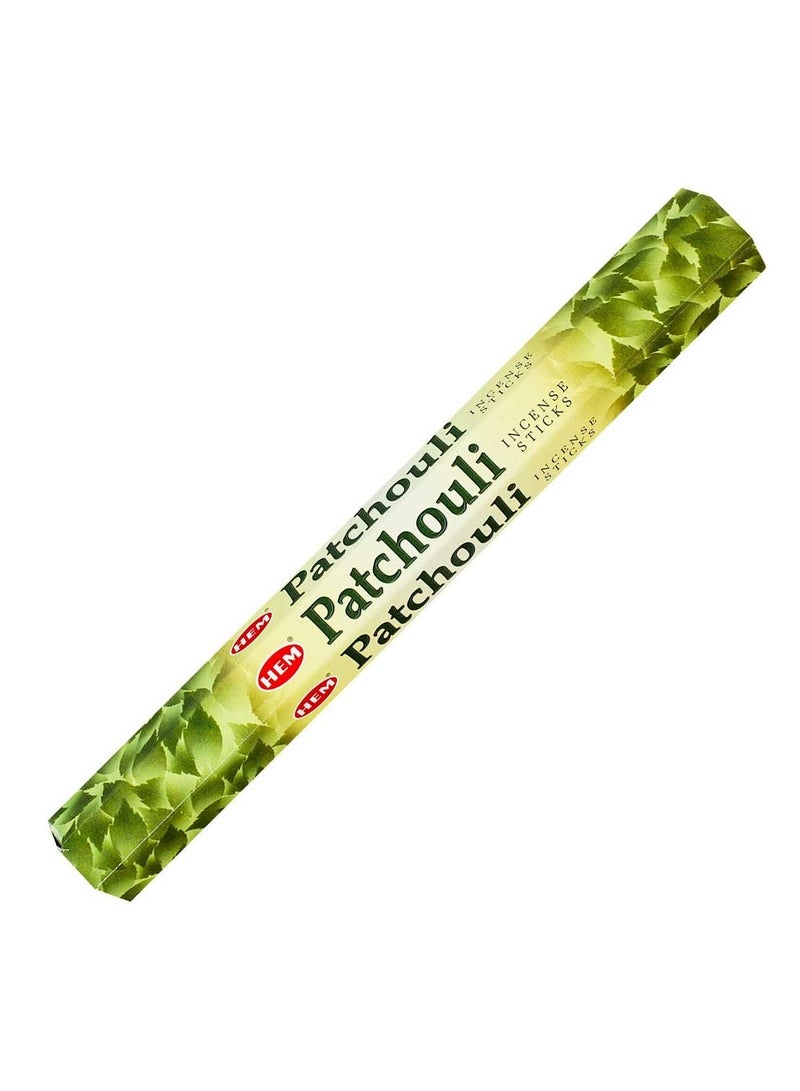 HEM أعواد بخور الباتشولي عبوة من 20 قطعة
