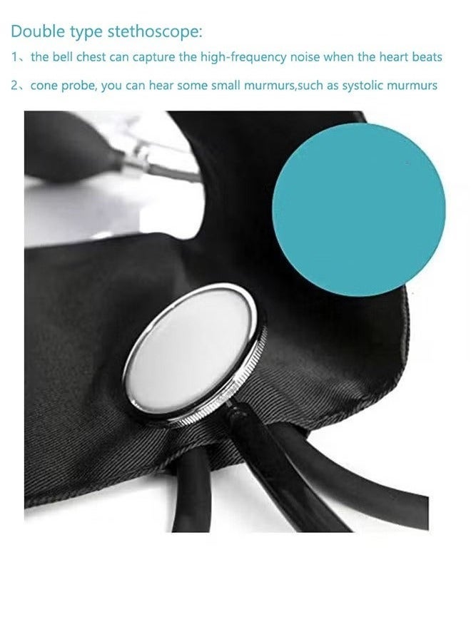 general Manual Blood Pressure Monitor Kit with Stethoscope - Professional Home Use Set with Adjustable Large Adult Cuff & Clinically Validated Accuracy - Image 3