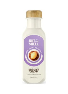 NUTSHELL NUTSHELL SHOWER CREAM(MACADAMIA & ROSE WATER) 485ML. 