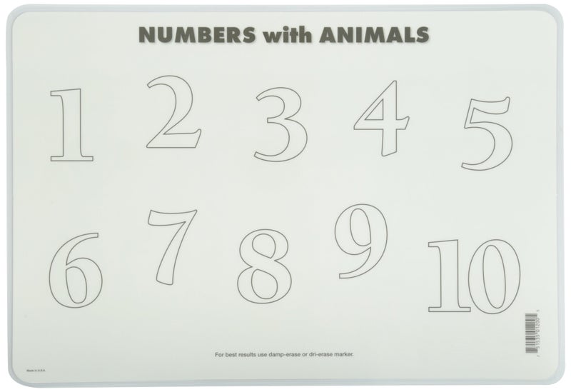 Painless Learning Numbers with Animals Placemat - Image 2