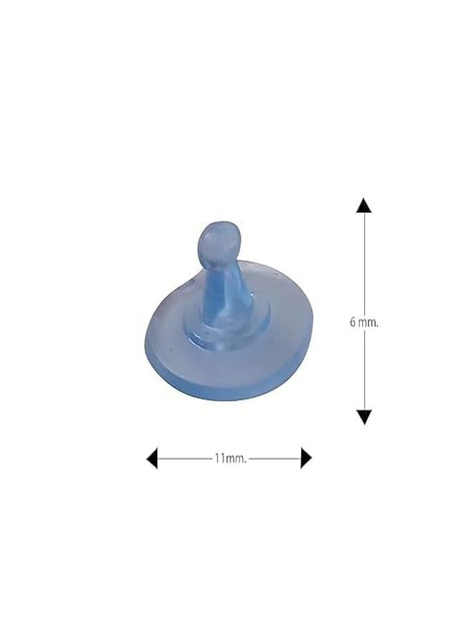 Satra Traders Earring Safety Back Pads backstops Stopper | Size : 10mm | Qty : 1440pcs - Image 2