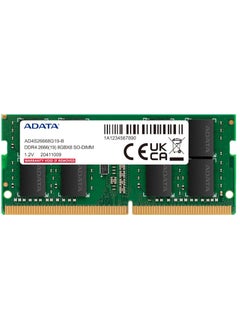 XPG Premier 8GB Single DDR4 2666Mhz CL19 PC4-21000 260-Pin SODIMM Memory RAM Single (AD4S26668G19-SGN)