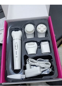 Kemei Professional Women's Grooming Kit KM-2199 5 in 1 Full Body Hair Removal Device for Women by Kemei, 90 Minutes Running Time and 600mAh Lithium Battery with Waterproof  - Image 2