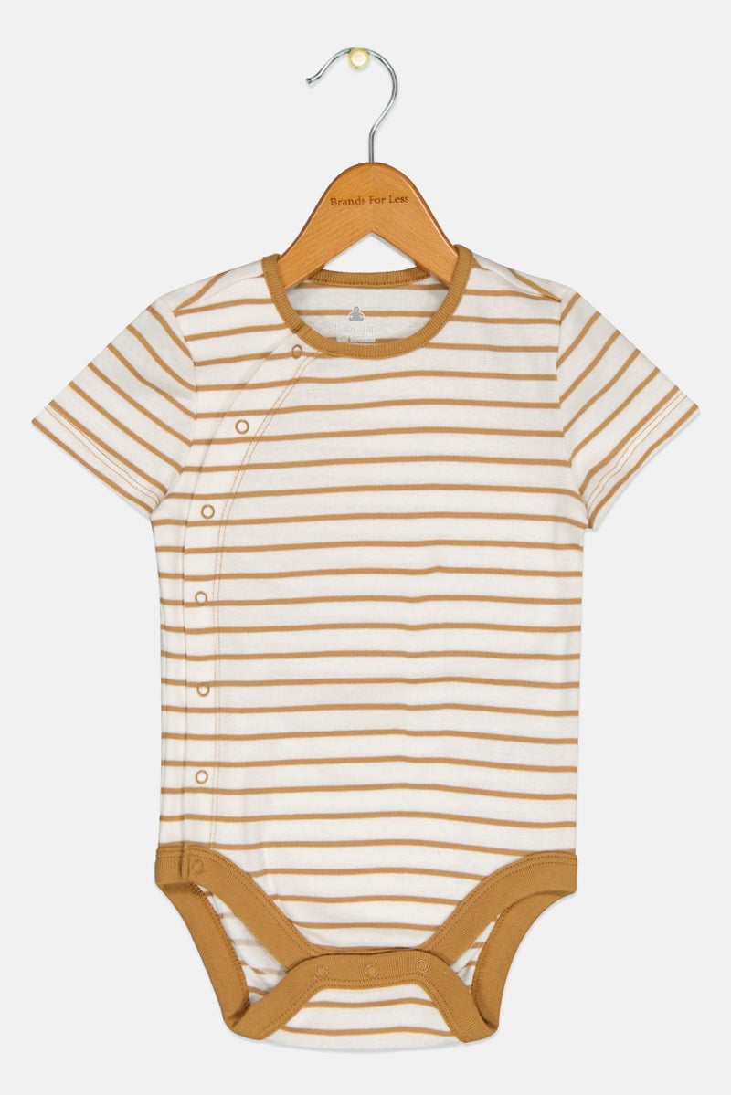 GAP Toddlers Boy Striped First Favorites Bodysuits, Multicolor  - Image 1