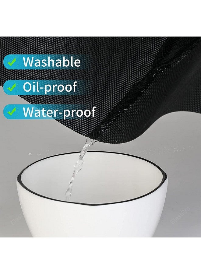 ElastPro ElastPro (45 cm X 1.5 m) Black EVA Food Grade Washable Anti Slip Mat/Sheet for Fridge, Shelf Liner, Table, Kitchen Drawer mat (Diamond Texture, Black)  - Image 5