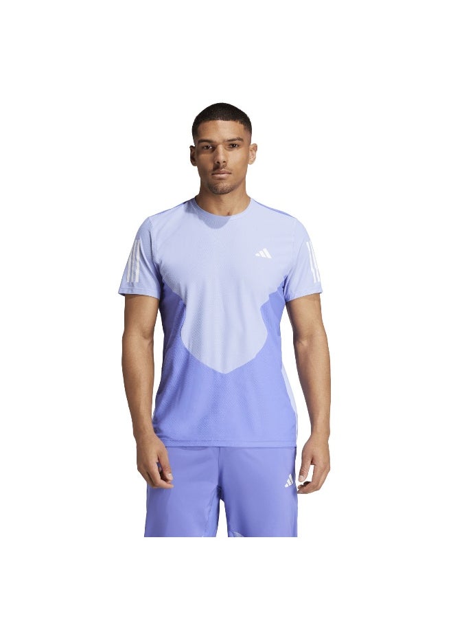 Adidas Adidas Otr B Cb Tee Blue Running T-Shirts For Men Xs  - Image 3