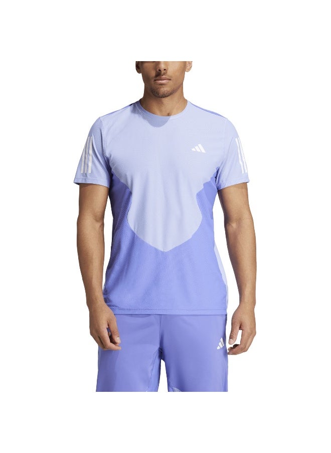 Adidas Adidas Otr B Cb Tee Blue Running T-Shirts For Men Xs  - Image 4