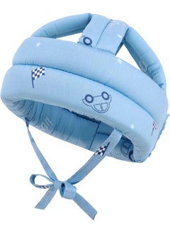 Simplicity Simplicity Baby Safety Helmet Toddler Head Protection Adjustable Head Cushion Bumper Bonnet Sky Blue Letter Car  - Image 2