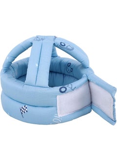 Simplicity Simplicity Baby Safety Helmet Toddler Head Protection Adjustable Head Cushion Bumper Bonnet Sky Blue Letter Car  - Image 3
