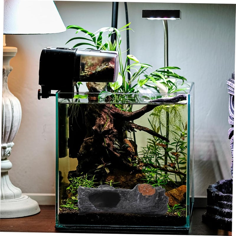 Aquarium Shrimp Hideout Tree Cave Decoration for Betta Fish Tank Material Stylish Fish Tank Decor Fish Shelter for Hiding and Breeding - Image 4