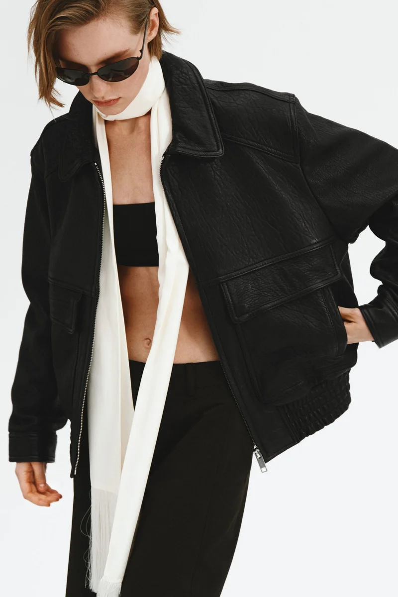 H&M  Leather jacket for Women | Best Price UAE
