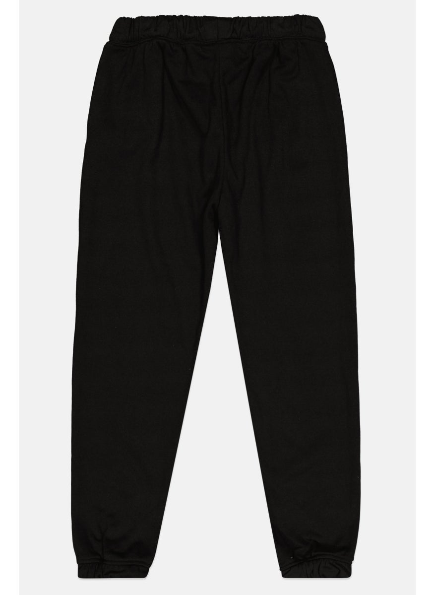 Body Glove Kids Boy 2 Piece Brand Logo Jogger Pants, Black  - Image 2