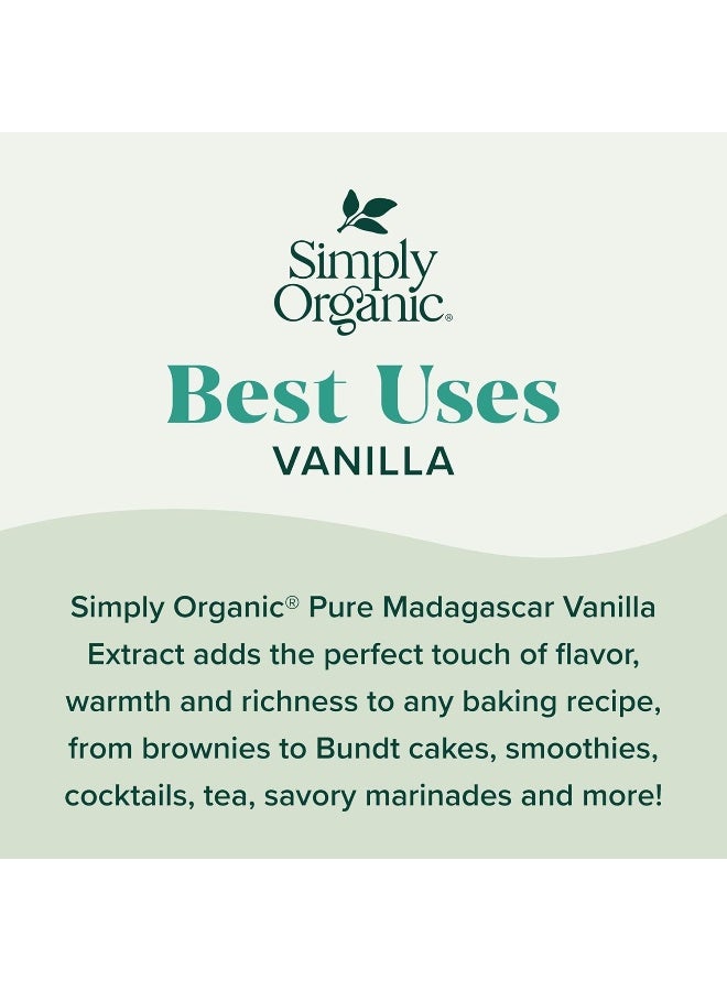مستخلص الفانيليا النقي من مدغشقر، وعاء زجاجي سعة 2 أونصة، معتمد عضويًا، نكهة خالية من السكر للعصائر - Image 3