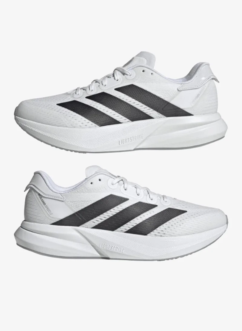 Adidas FTWWHT/CBLACK/HALSIL Duramo Speed 2 Running Shoes for Men | Best Price UAE