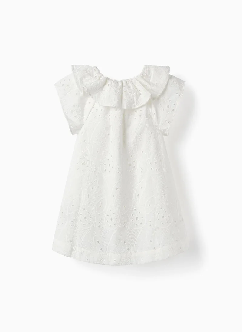 زيبي Dress with English Embroidery for Baby Girls