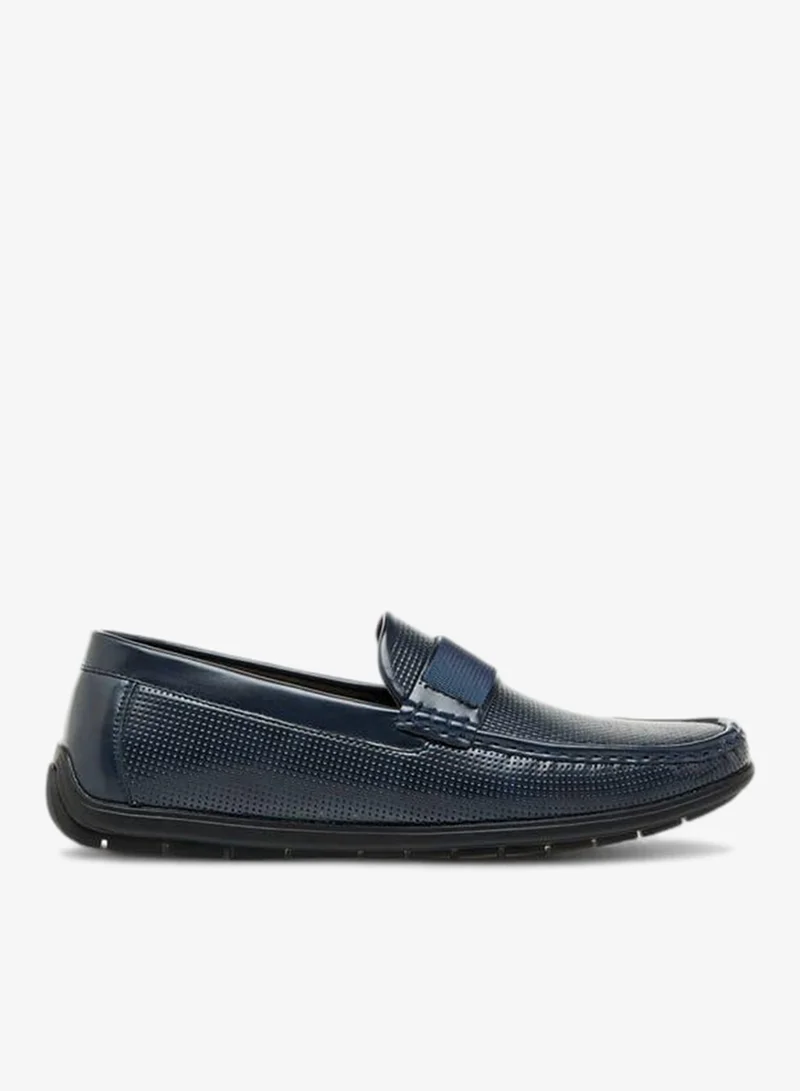 LBL by Shoexpress Men's Textured Slip-On Loafers