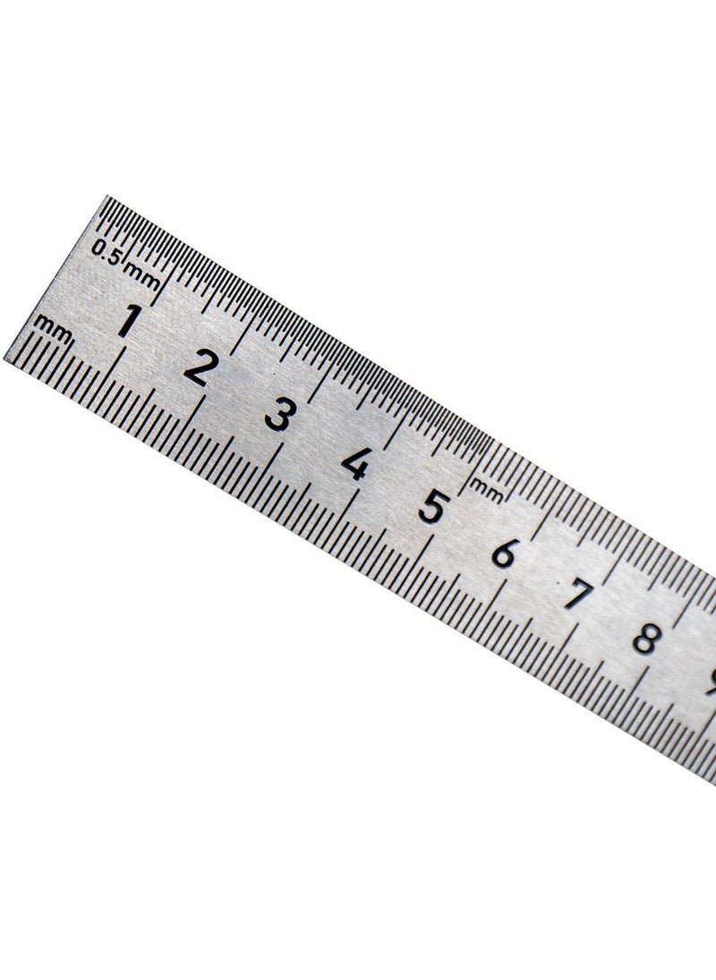 ROX 0198 Double Sided Steel Ruler 150 mm  - Image 2