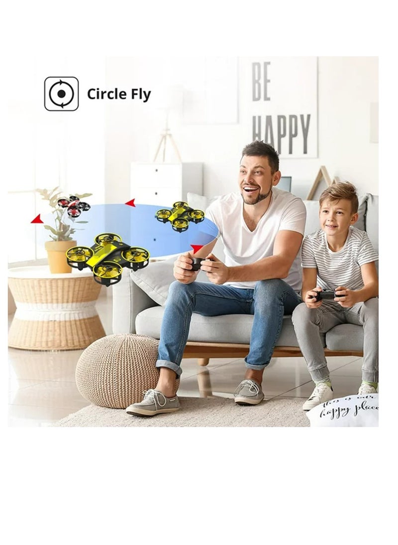 Generic - Mini Drone for Kids and Beginners-Remote Control Quadcopter Indoor Helicopter Plane with 3D Flip, Auto Hovering, Headless Mode, 3 Batteries, Best Gift Toy for Boys & Girls - Image 1