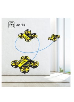 Generic Mini Drone for Kids and Beginners-Remote Control Quadcopter Indoor Helicopter Plane with 3D Flip, Auto Hovering, Headless Mode, 3 Batteries, Best Gift Toy for Boys & Girls  - Image 5