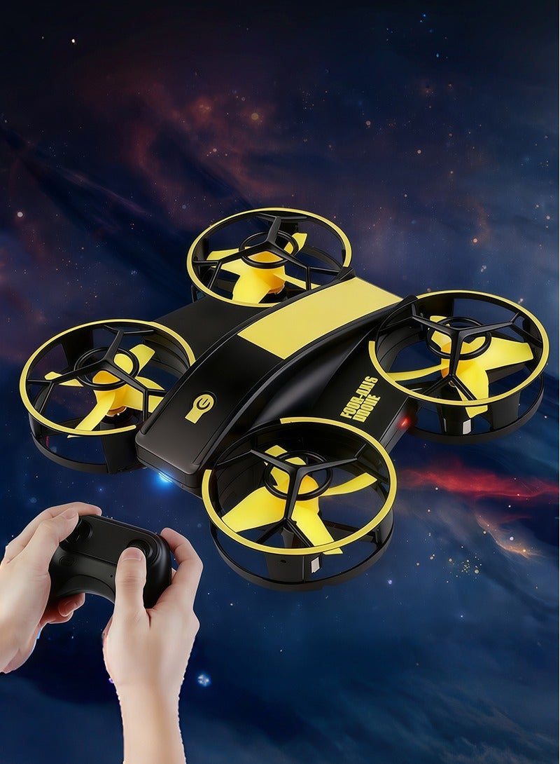 Mini Drone for Kids and Beginners-Remote Control Quadcopter Indoor Helicopter Plane with 3D Flip, Auto Hovering, Headless Mode, 3 Batteries, Best Gift Toy for Boys & Girls - Image 1
