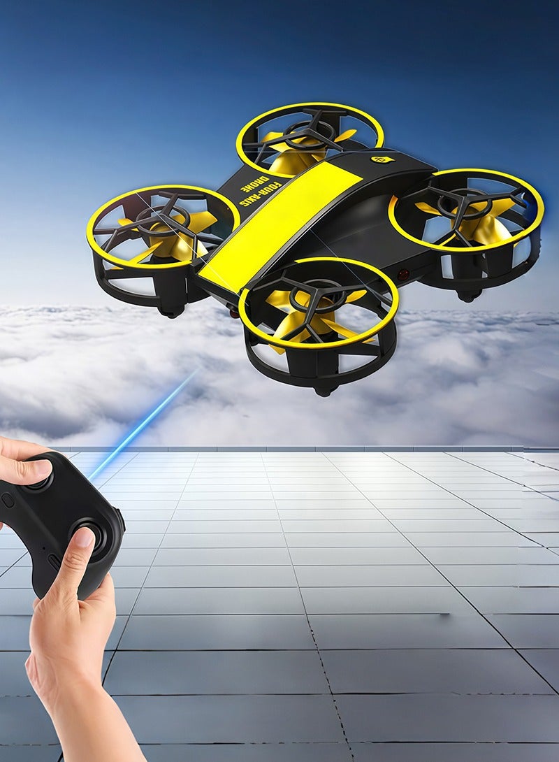 Mini Drone for Kids and Beginners-Remote Control Quadcopter Indoor Helicopter Plane with 3D Flip, Auto Hovering, Headless Mode, 3 Batteries, Best Gift Toy for Boys & Girls - Image 2