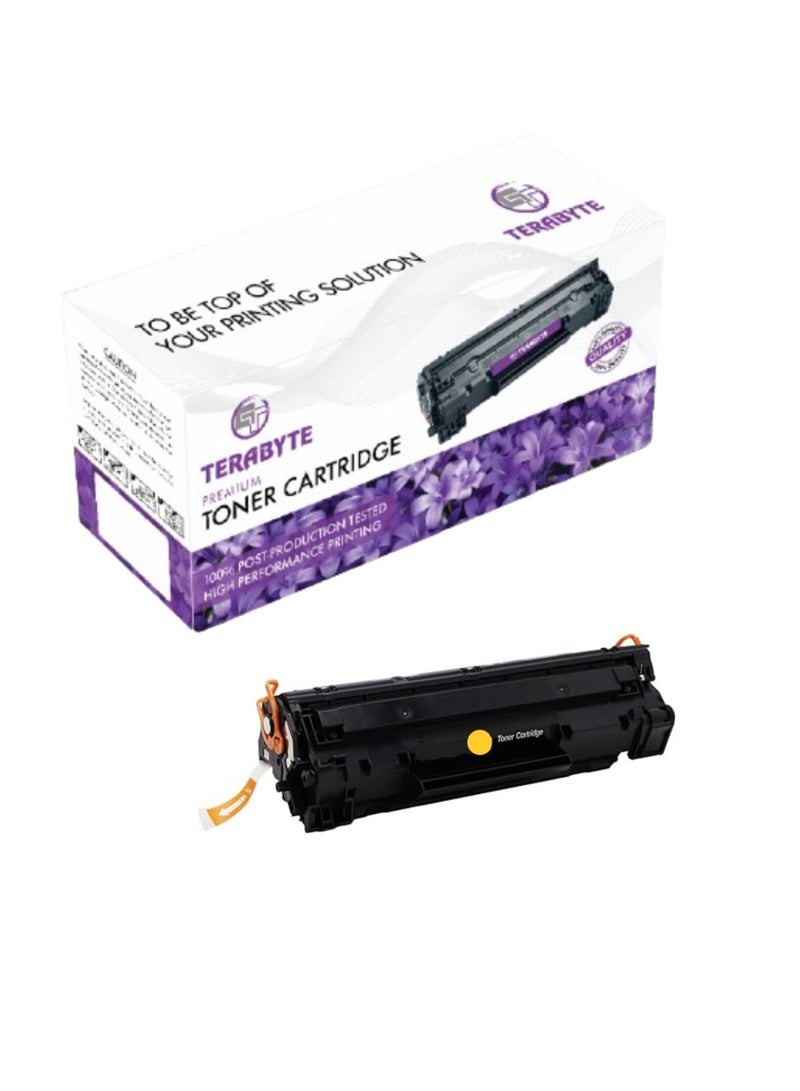 Terabyte خراطيش حبر متوافقة 203A لطابعات Color Laserjet Pro MFP M281FDW M281FDN Pro M254 M254DW (صفراء) - Image 1