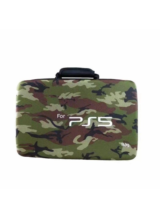 general Portable Eva Shockproof Anti-fall Storage Case For Ps5 Console Accessories Digital Computer Game Console Protective Cover-Product Color:PS5 Hard Box Big Fan Color - Image 1