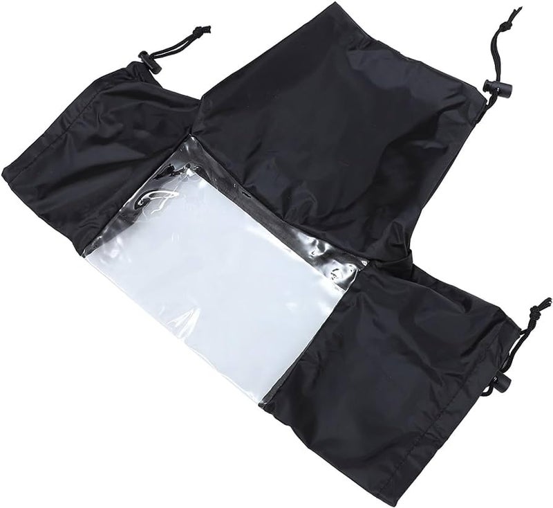STELA Professional Photo Rain Cover, Waterproof Camera Protector Cover for Canon Nikon Sony DSLR and Mirror Less Cameras (Black) - Image 1