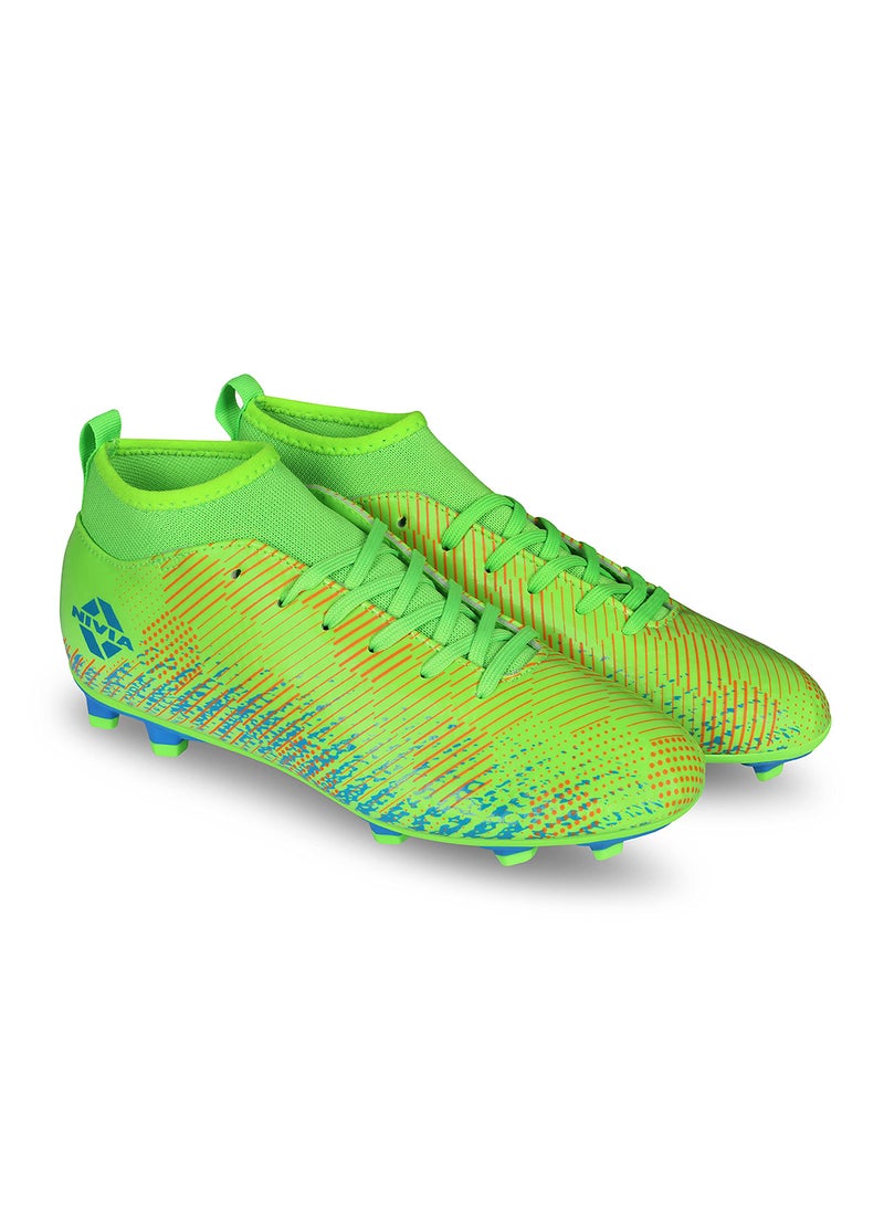 Nivia - Pro ‎Encounter 9.0 Football Stud | Size : 10UK / 11US / 44EU | Water absorption| Material :  PVC Synthetic leather with Lycra Mesh,TPU | Light Weight - Image 1