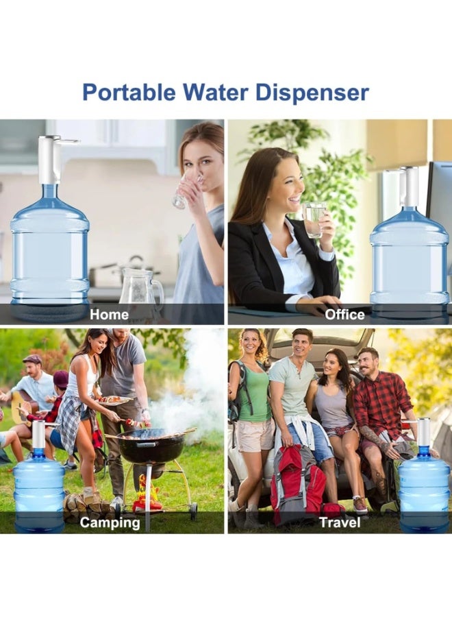 Topcore Rechargeable Mini Water Pump With 1200mAh Battery, Type-c Charging, Foldable Hygienic Spout, And Universal Fit For 1.5–5 Gallon Bottles - Image 3