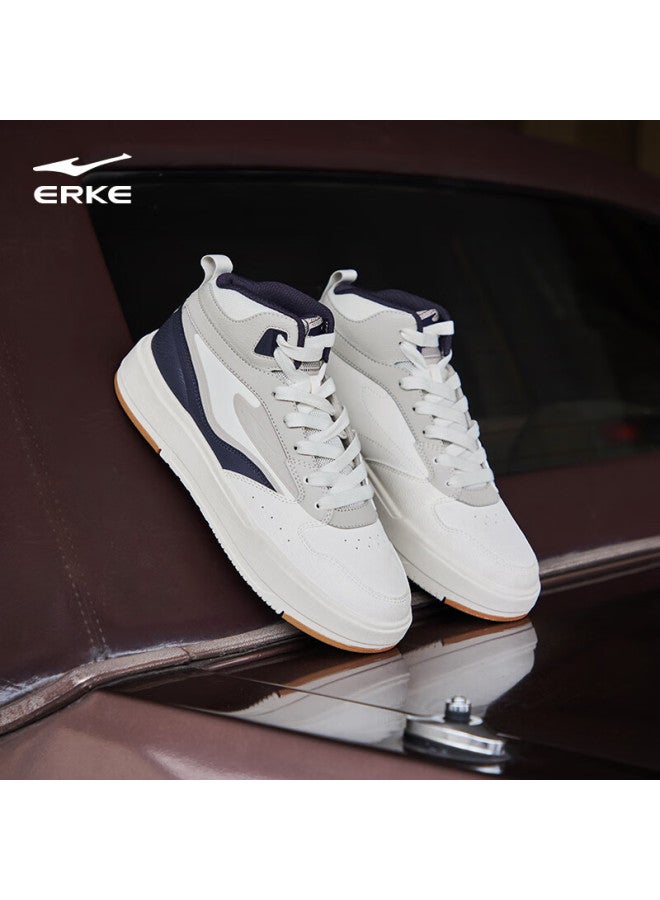 Erke High-top Men's Casual Sports Skate Shoes Trendy Versatile Fashion Skateboard Shoes Men | Wushuang Lite 1.0 - Image 4