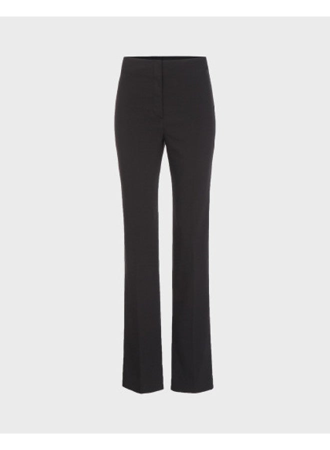 Zara Women's Solid Color Business Commuting Versatile Zip Straight-leg Pants - Image 1