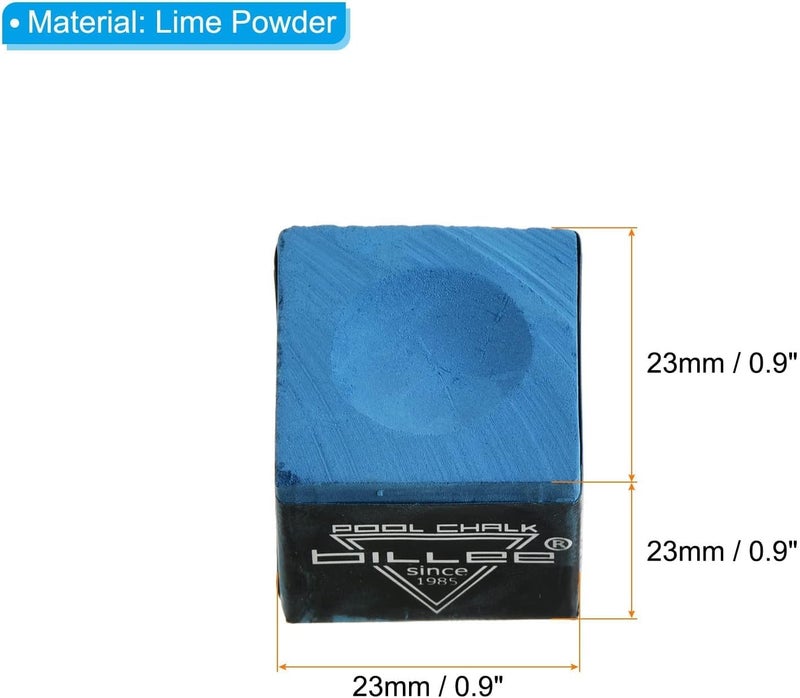 JBB Billiards, Snooker and Pool Chalk Box | Billiards Accessories | Cue Chalk - 12 Pcs (Blue) - Image 3