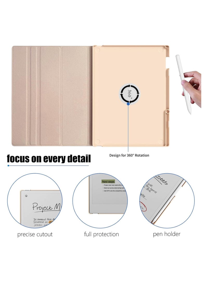 general Protective Case for Remarkable Paper Pro Color 11.8 - Multi-View and Auto Sleep/Wake Book Folder Cover with Built-in Pen Holder for Remarkable Paper Pro Tablet 11.8 inch 2024 - Image 5