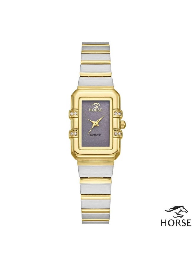 Horse Women's wristwatch, water-resistant, high quality, modern and stylish design, made of rust-resistant stainless steel. - Image 1