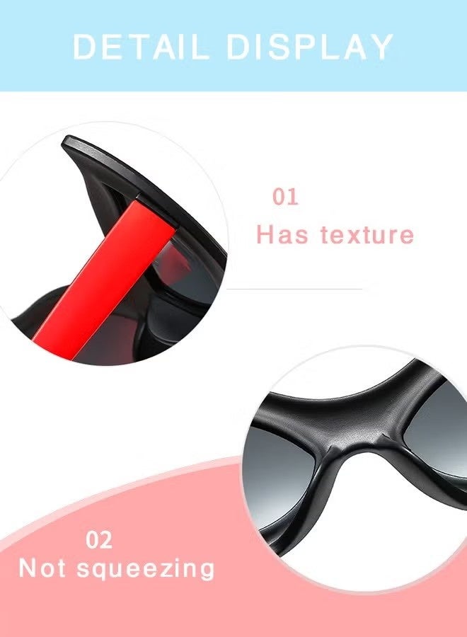 SPIDERMAN Children's Sunglasses Anti-UV Spider Boy Sunglasses Superhero Cartoon Glasses Men and Girls Sun Glasses - Image 5