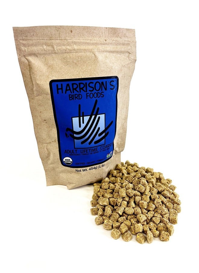 Harrison's Bird Foods Harrison's Adult Lifetime Coarse 1lb  - Image 1