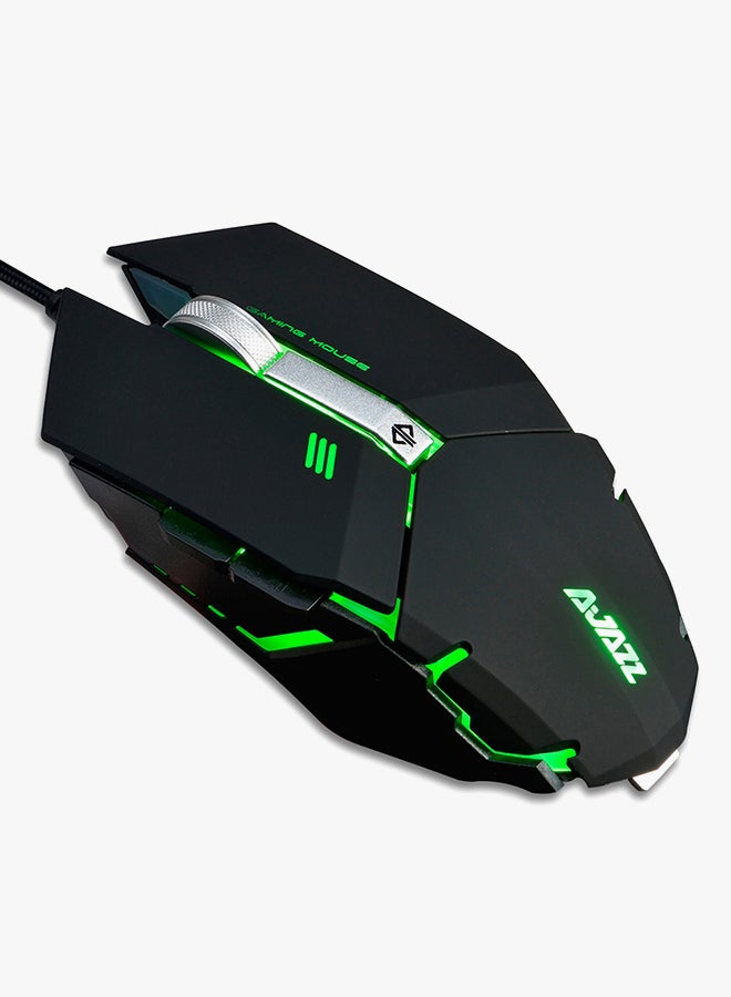 Ajazz LED Light Gaming Mouse Black - Image 3