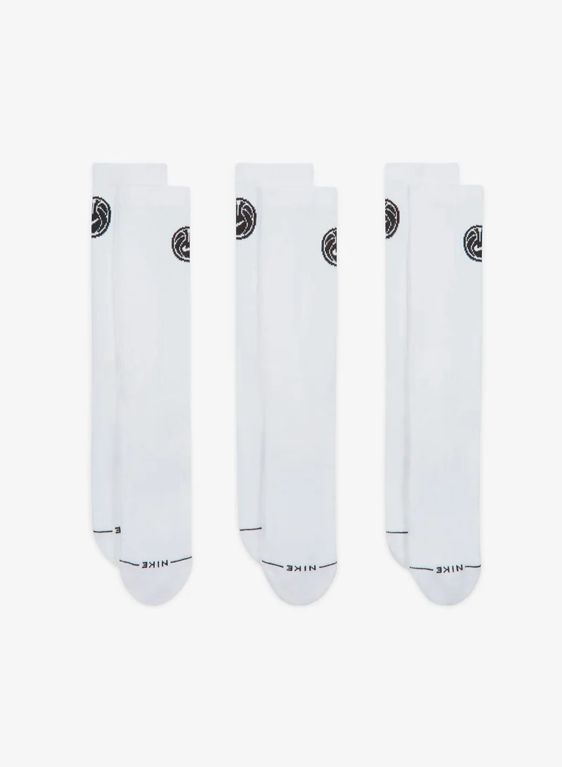 3-Pack Everyday Elevated Graphic Crew Socks