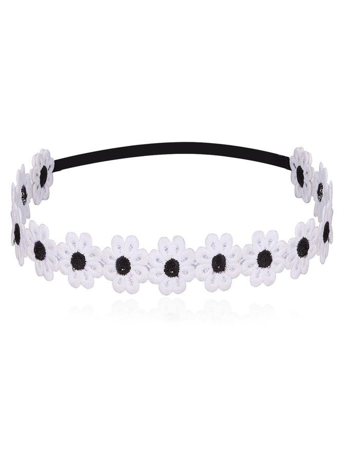 SYGA Baby Soft & Thin Headband Elastic & Stretchable Hairband for Newborns, Infants, Toddlers, and Kids 0-3 Years (Black) - Image 1