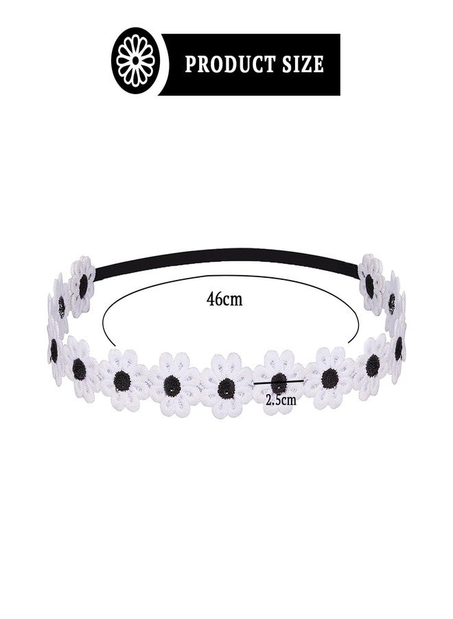 SYGA Baby Soft & Thin Headband Elastic & Stretchable Hairband for Newborns, Infants, Toddlers, and Kids 0-3 Years (Black) - Image 5