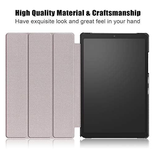 ProElite Smart Trifold Flip case Cover for Samsung Galaxy Tab A7 10.4" SM-T500/T505/T507, Flowers - Image 3