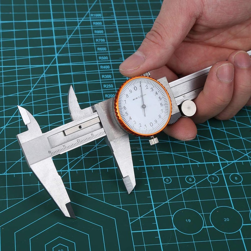Aluminum Alloy Dial Caliper 0 150mm Shockproof Precision Measuring Tool for Machining - Image 5