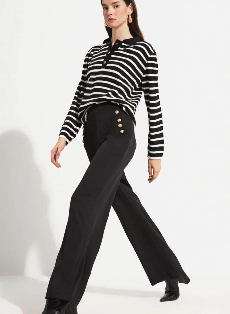 JUNE High Waist Palazzo Pants