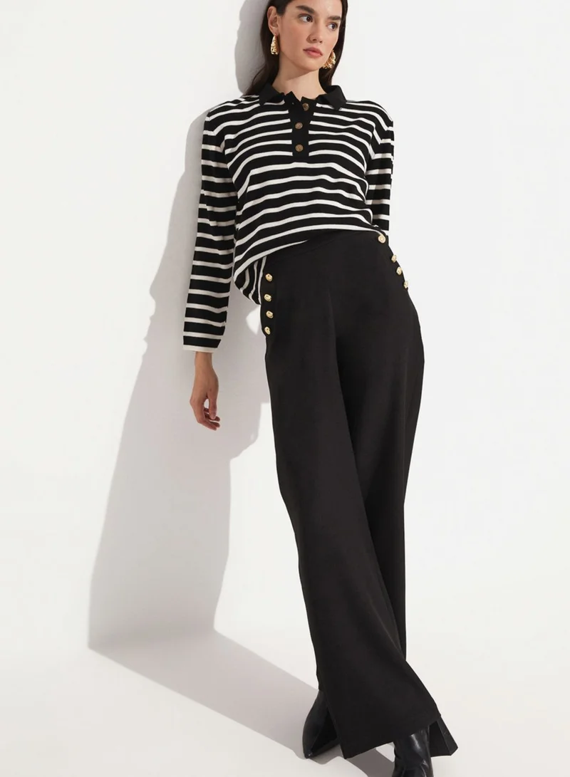 JUNE High Waist Palazzo Pants