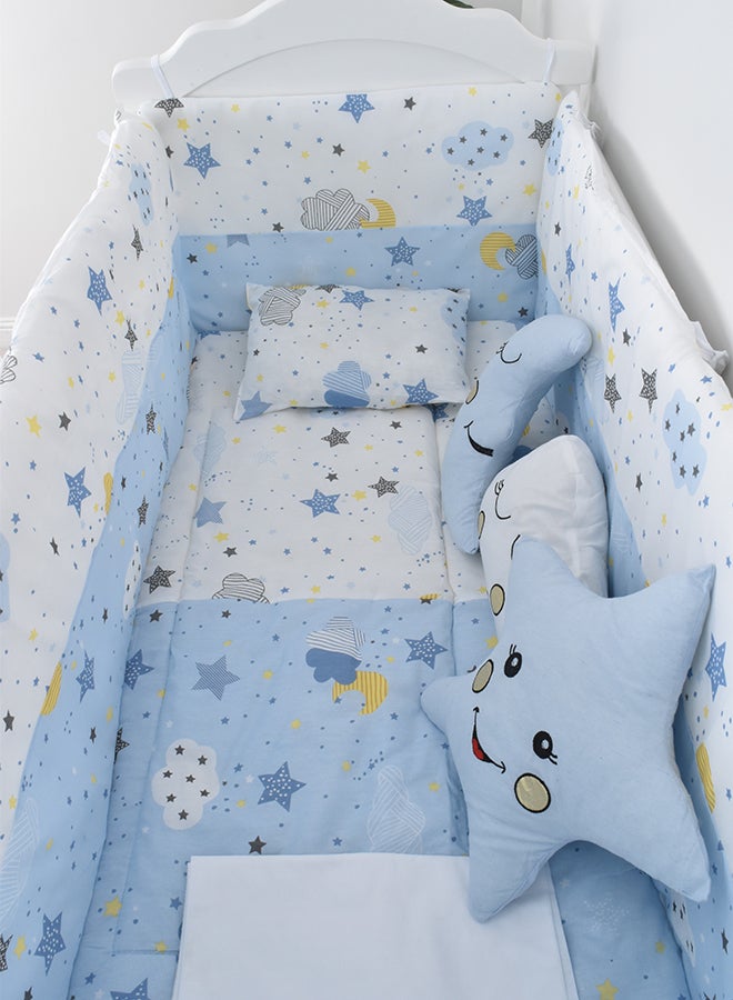 لحظة مرح مفرش سرير أطفال مع حواجز مكون من 7 قطع - Image 3