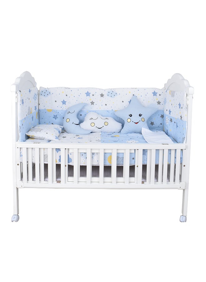 لحظة مرح مفرش سرير أطفال مع حواجز مكون من 7 قطع - Image 2