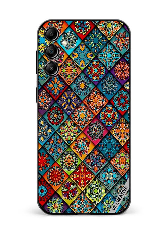 VR CREATIVE Protective Case Cover For Samsung Galaxy M54 Mix Flower Design Multicolour - Image 1